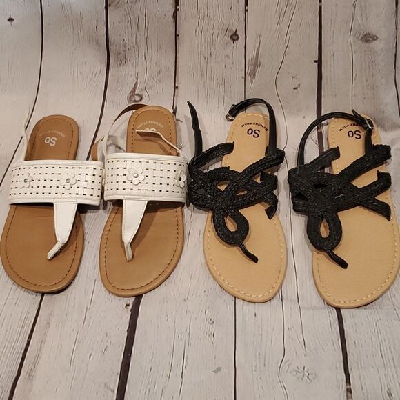 Girl's SO bundle of sandals - Picture 1 of 6